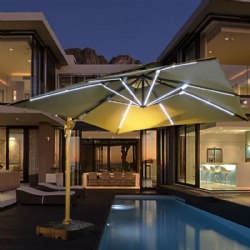 outdoor umbrella rain-proof and sun-proof